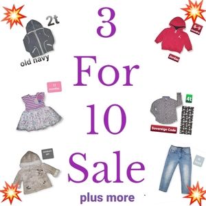 💥💥 3 for 10 💥💥